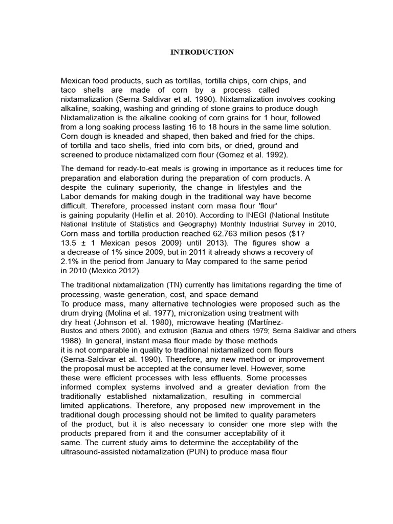 Laboratory - Texturometer Analysis | PDF