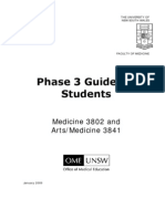 Phase 3 Guide for UNSW Medicine Students