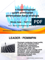 10 Peran Kepemimpinan Dalam Pembuatan An Kerja Strategis