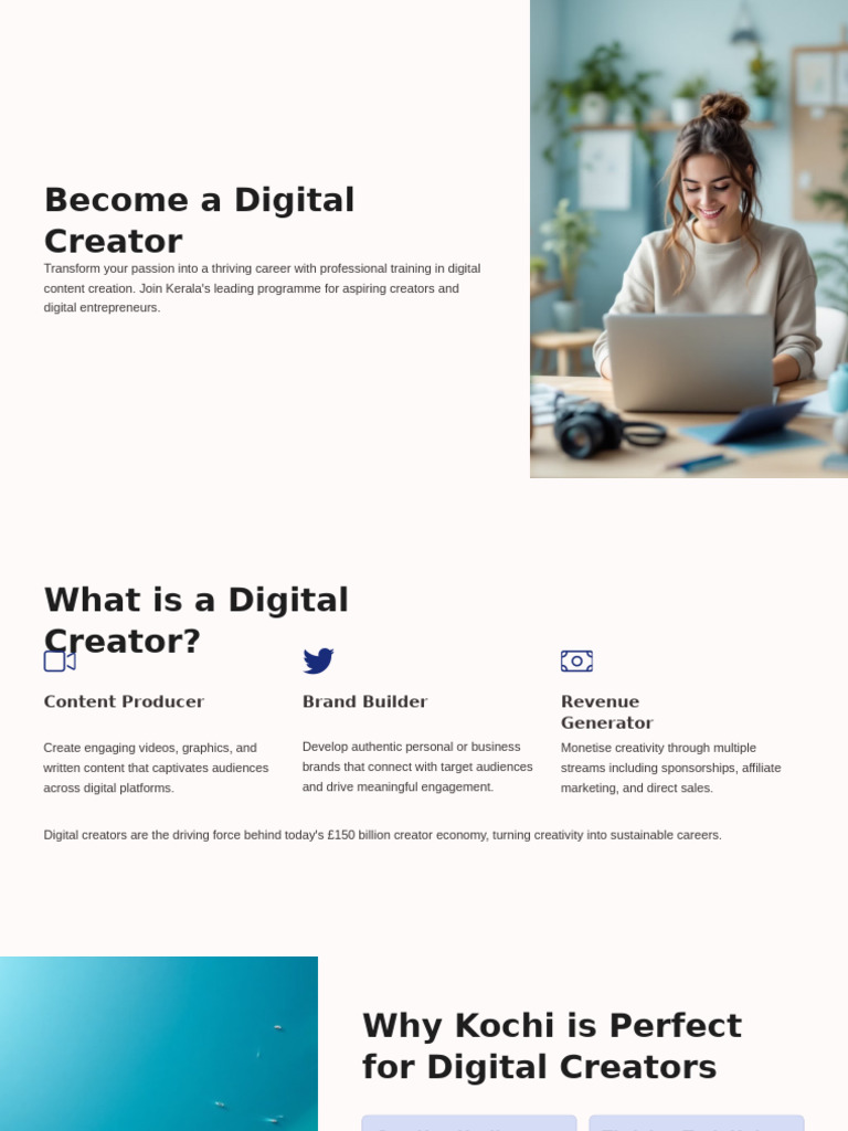 Become A Digital Creator | PDF | Digital Marketing | Marketing