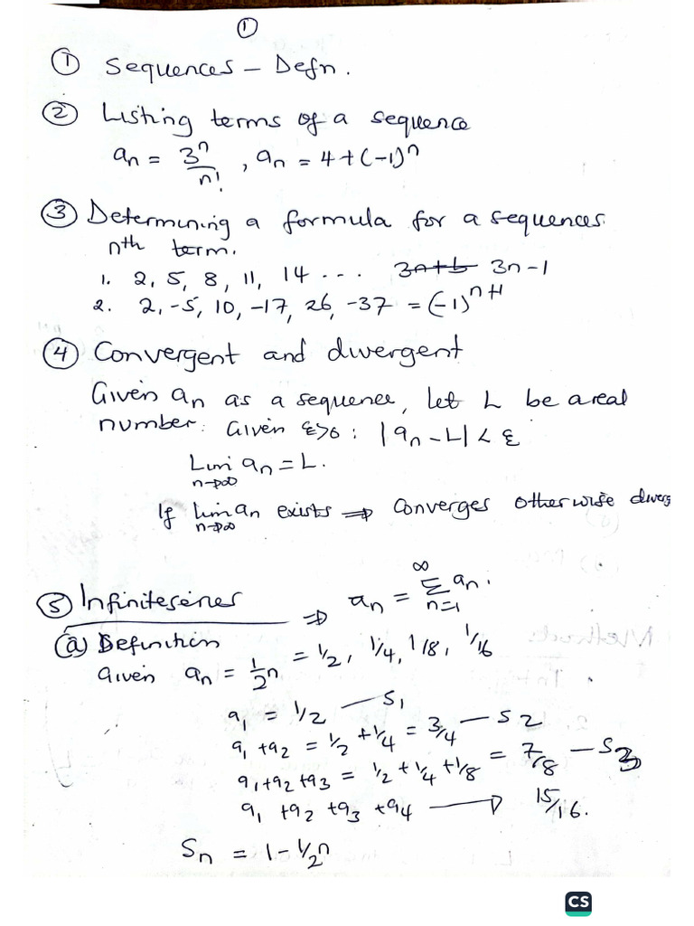 New Calculus Sequence and Series | PDF