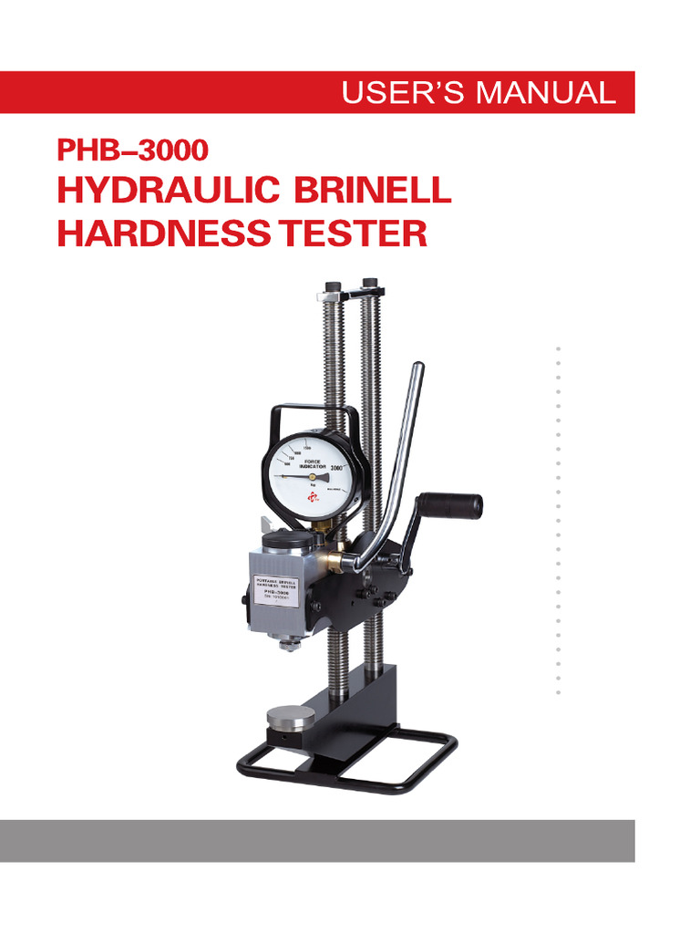 TX PHB 3000 Users Manual | PDF