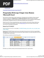 Download Rumus Excel - Pen Gen Alan Beberapa Fungsi Atau Rumus Microsoft Excel _ Kumpulan Tips Microsoft Excel Microsoft Word Microsoft by Reynal De Choto SN92194325 doc pdf