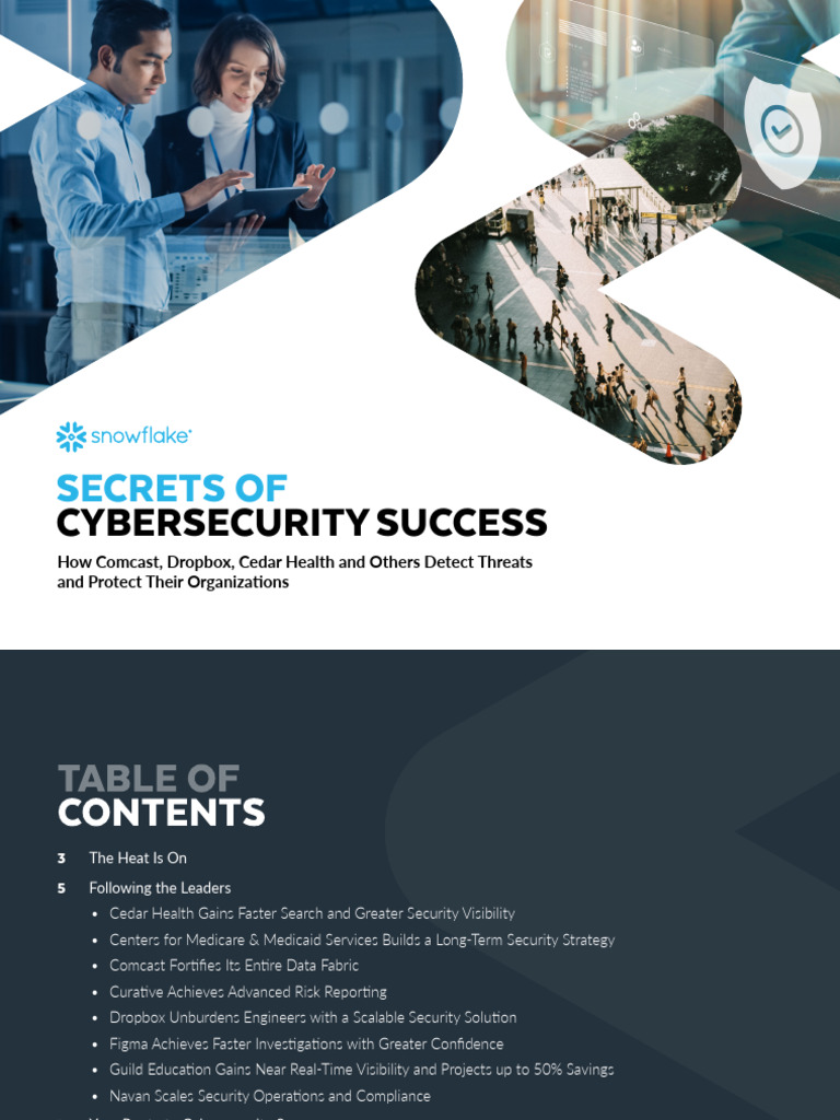 Secrets of Cybersecurity Success | PDF | Computer Security | Security