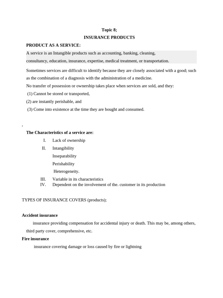 Dip 206 Chapter 8 to 14 Notes Final | PDF | Pricing | Insurance