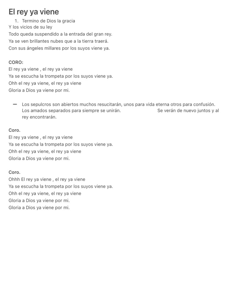 Letra del himno 