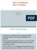 Socket Address Structures