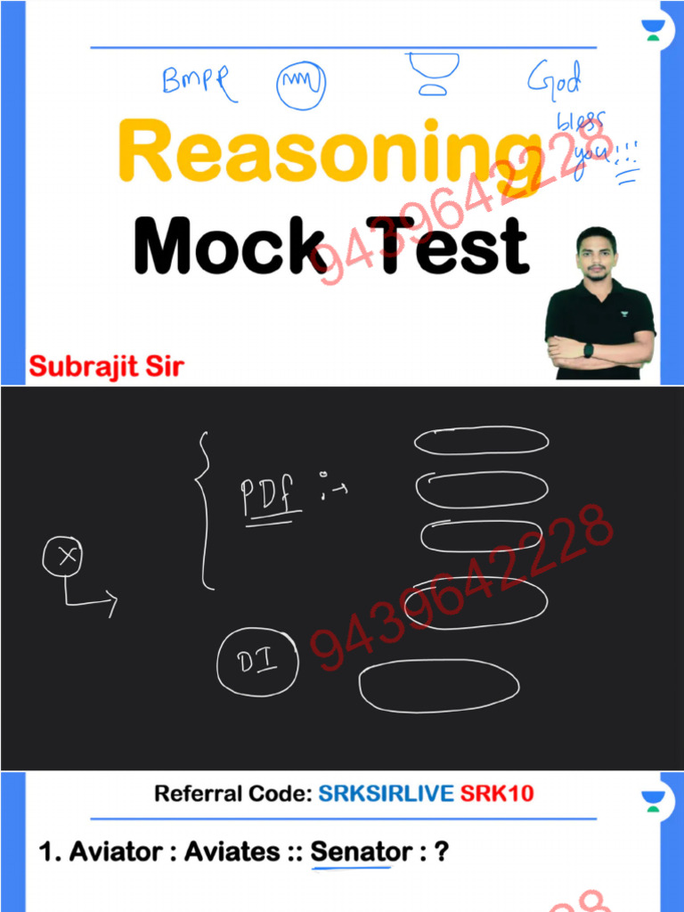 Resoning Mock Test by Subrajit Sir_1e73fc96-4bbd-4228-b645-5757e5f17a8e ...