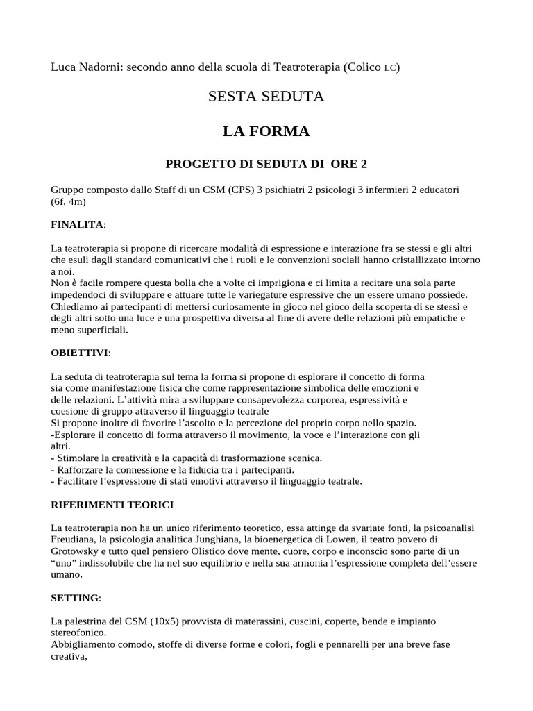 La Forma | PDF
