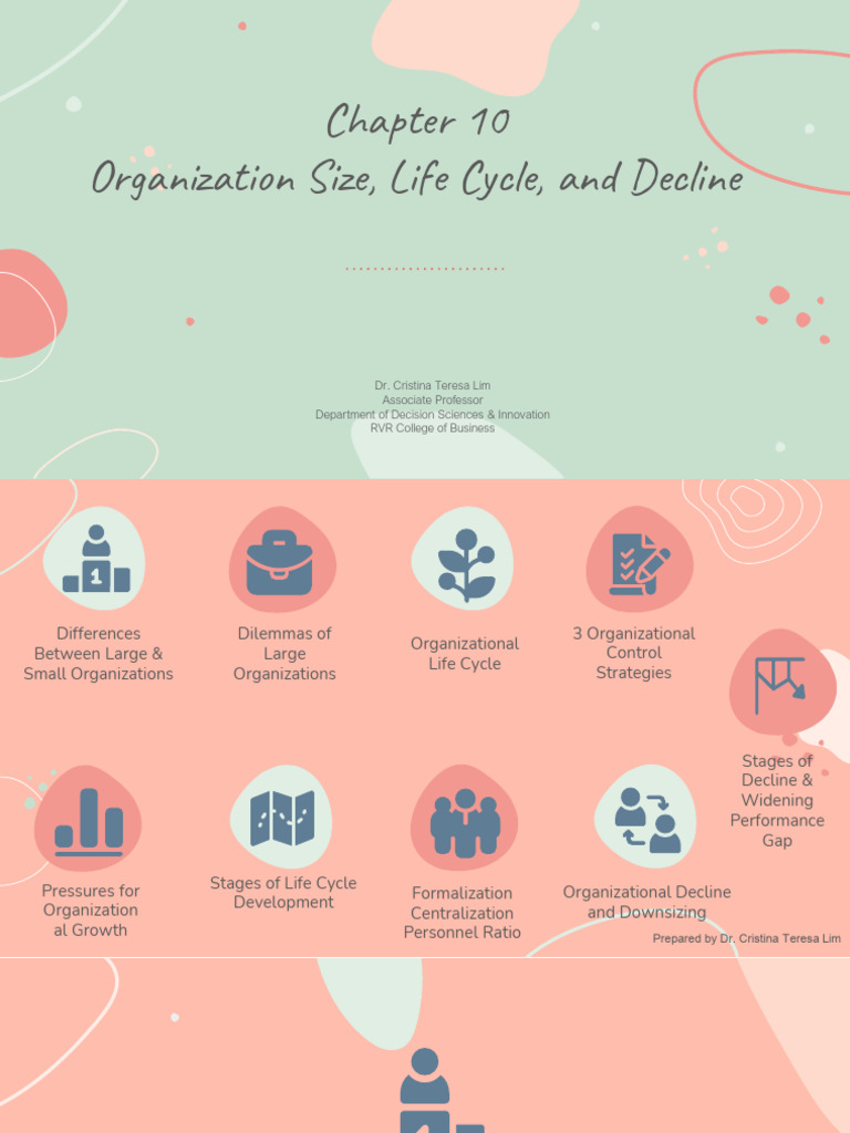 Organizational Size and Life Cycle Insights | PDF | Bureaucracy ...