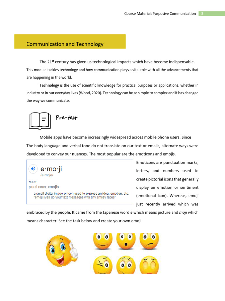 Technology's Role in Modern Communication | PDF | Communication ...