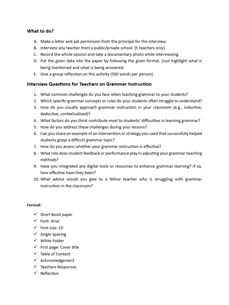 Mini Research Format | PDF