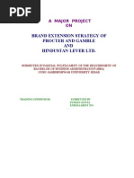 Download Brand Extension Strategy of Procter and Gamble and Hindustan New by Balwant Rawat SN92198944 doc pdf
