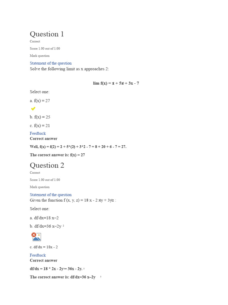 Calculating Limits and Derivatives | PDF | Function (Mathematics ...