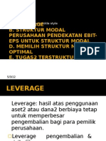 93 Leverage Dan Struktur Modal MK1 Warsono