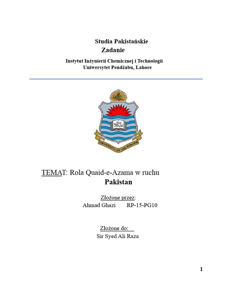 Rola Quaid-E-Azam | PDF