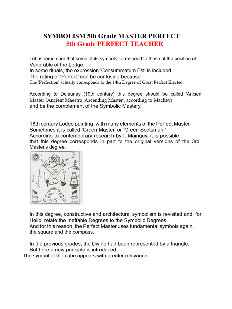 Perfect Master Symbolism Explained | PDF | Circle | Athena