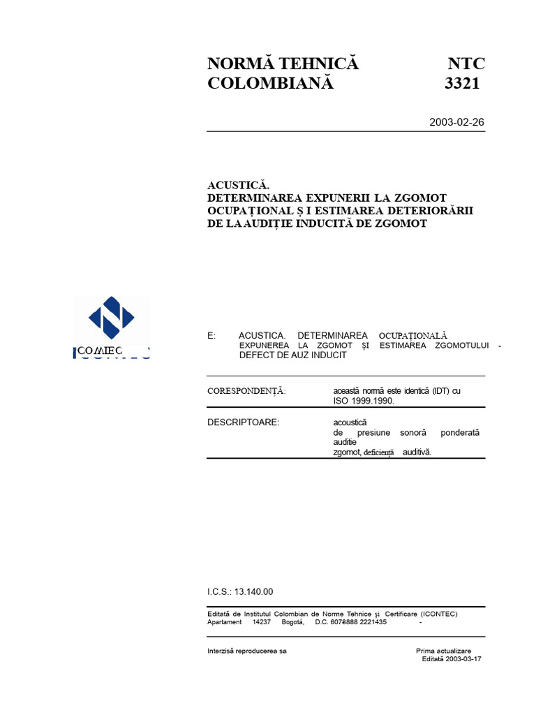 NTC 3321 | PDF