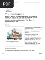 Timber Processing Flow Chart | PDF