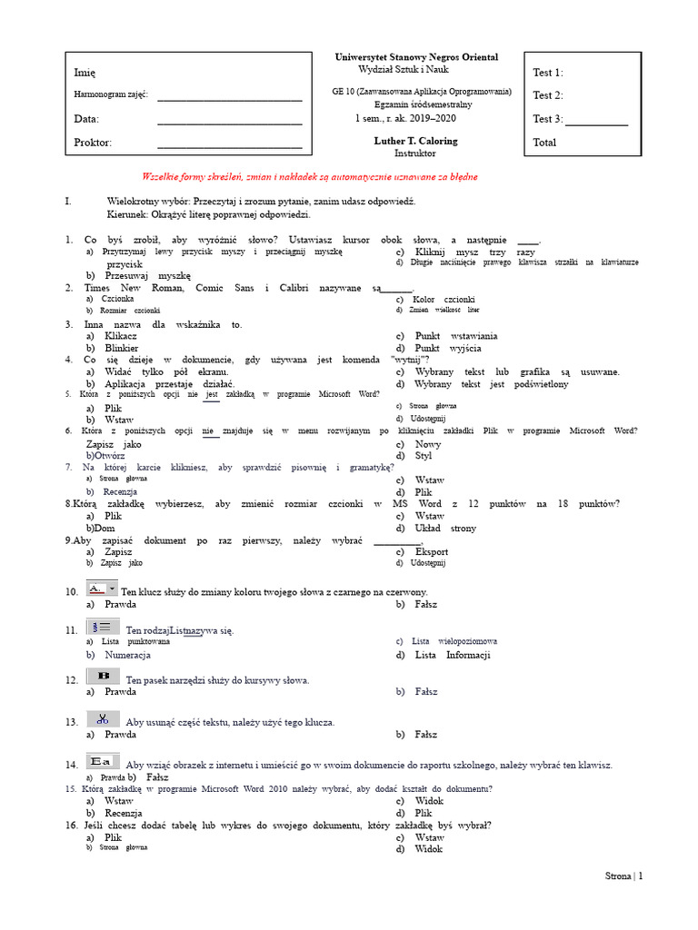 Zaawansowana Aplikacja Oprogramowania | PDF