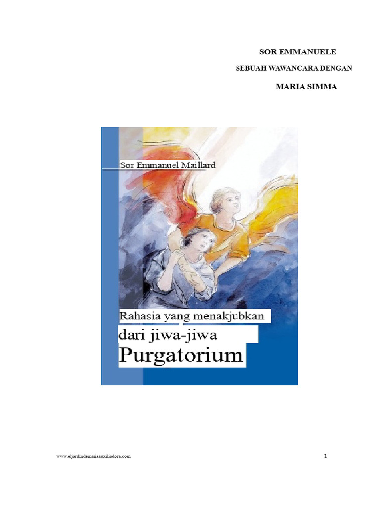 Wawancara dengan María Simma tentang Purgatori | PDF
