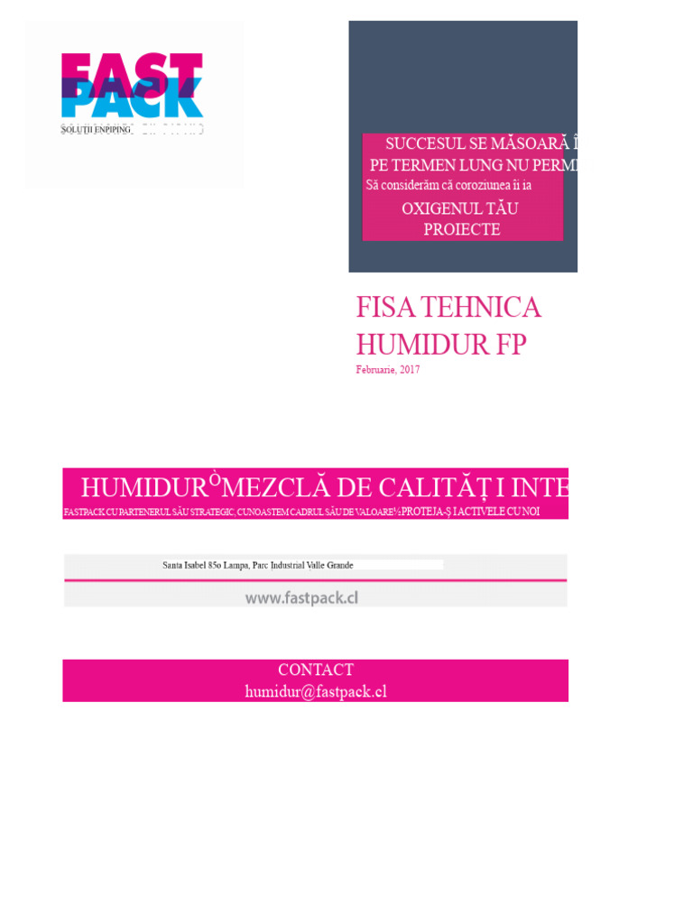 Ficha - Humidur FP - Feb2017 | PDF