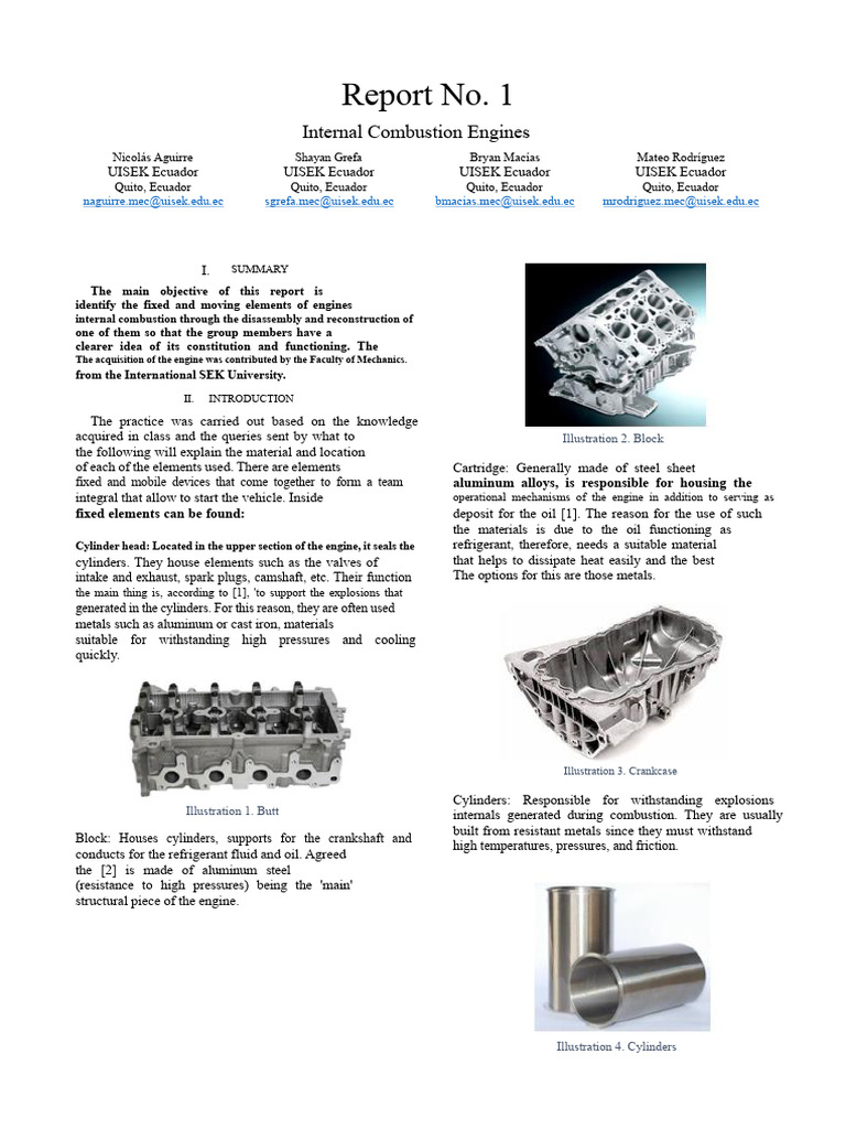 Refrigerant Use in Engine Mechanics | PDF | Internal Combustion Engine ...