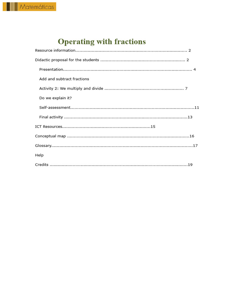 Mastering Fraction Operations in Math | PDF | Numbers | Mathematics