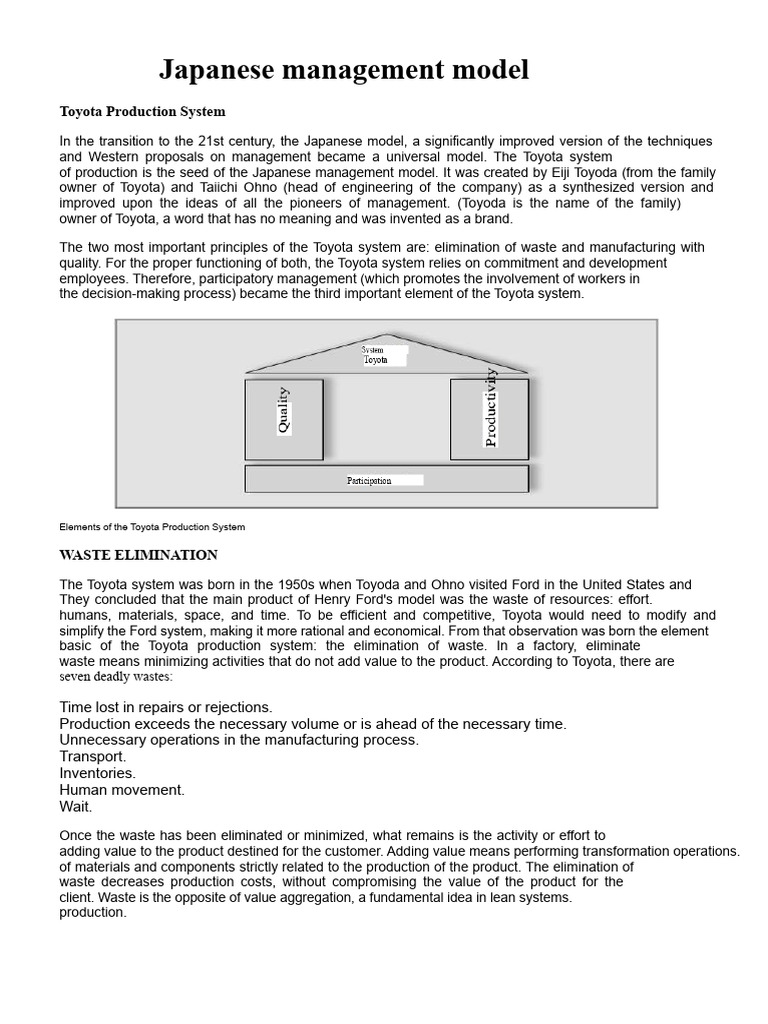 Toyota Production System Explained | PDF | Lean Manufacturing | Toyota