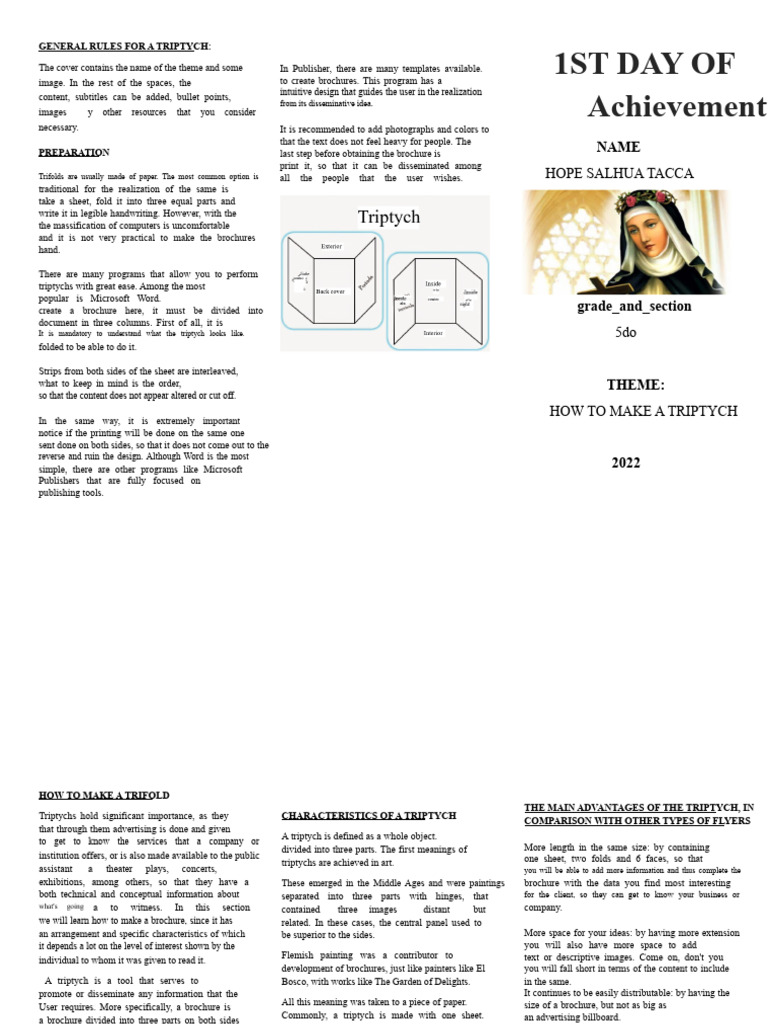 How to Create an Effective Triptych | PDF