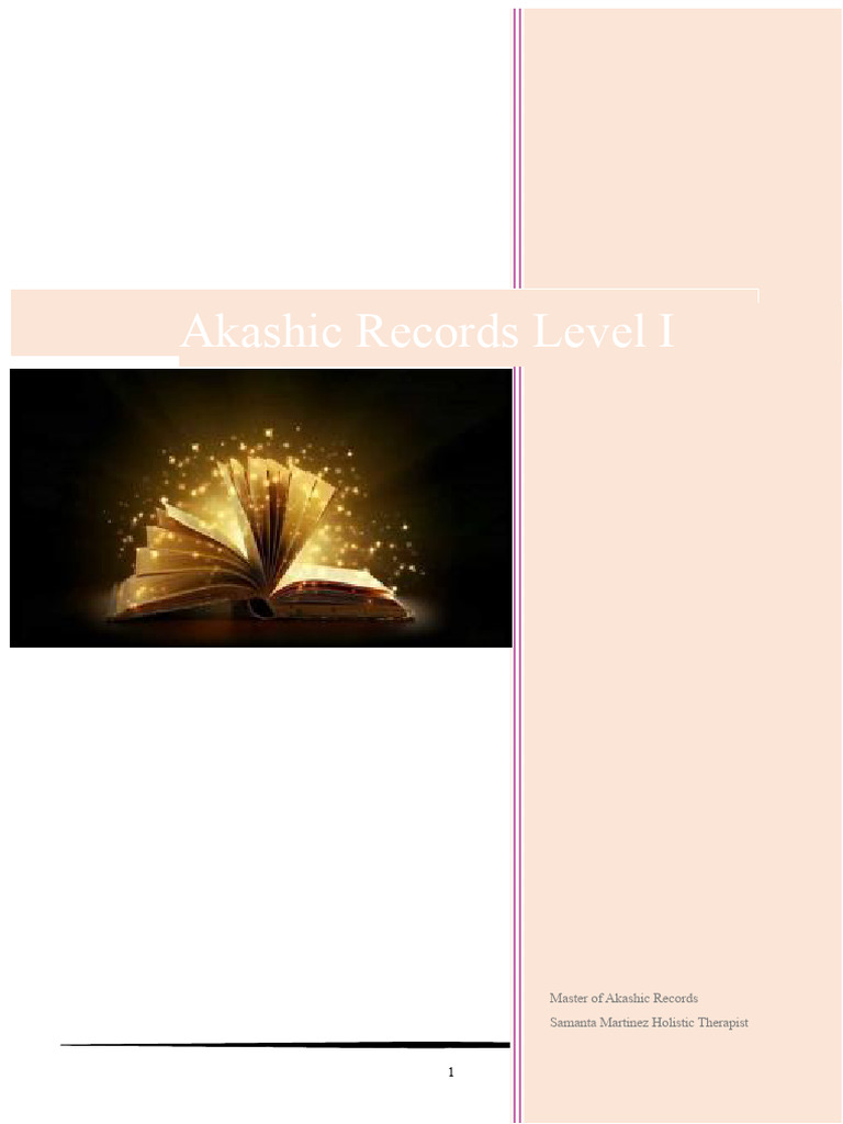 Understanding Akashic Records Basics | PDF | Soul | Divinity