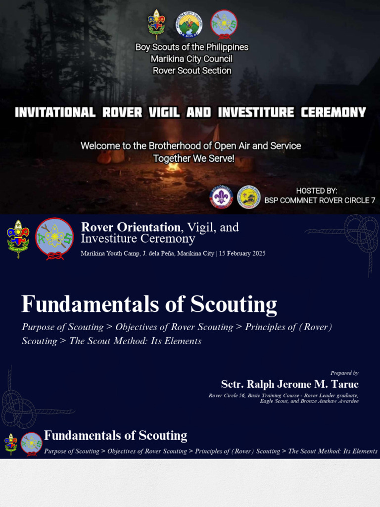 Rover Scouting: Purpose and Method | PDF | Scouting