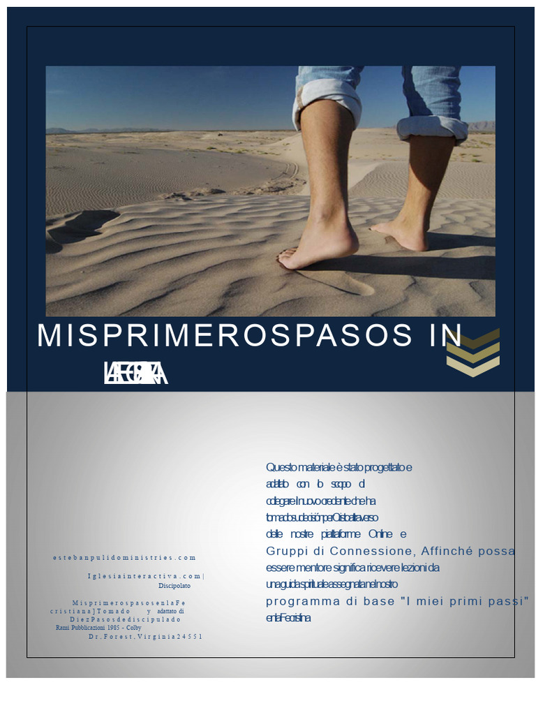 Discepolato I Miei Primi Passi | PDF