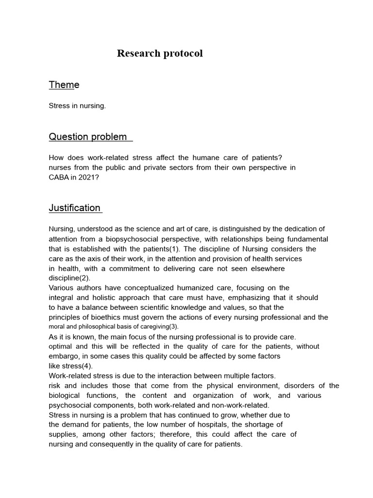 Impact of Stress on Nursing Care Quality | PDF | Stress (Biology) | Nursing