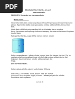 Rumus dan Contoh Silinder dalam Matematika | PDF