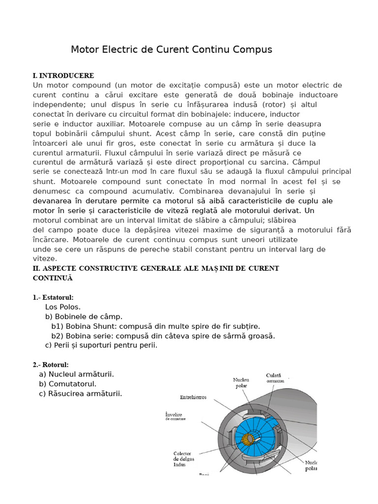 Compus de Motor | PDF
