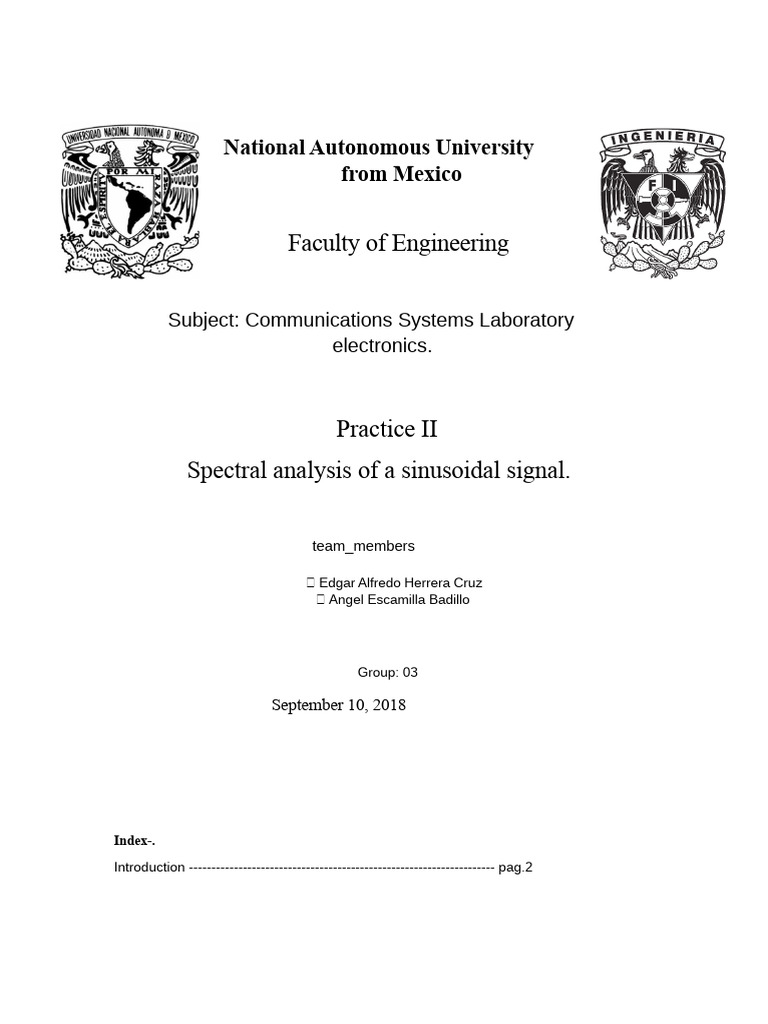 Spectral Analysis of Sinusoidal Signals | PDF | Decibel | Spectral Density