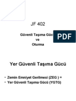 Guvenli Tama Gucu Ve Oturma