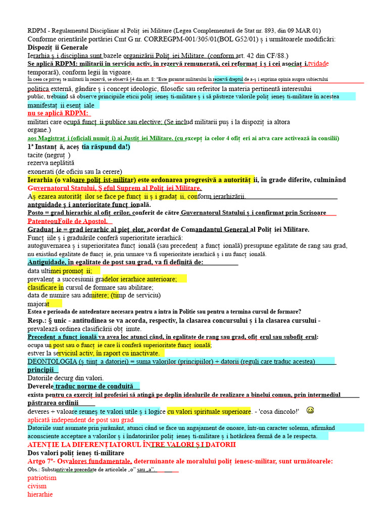 Rezumat RDPM | PDF