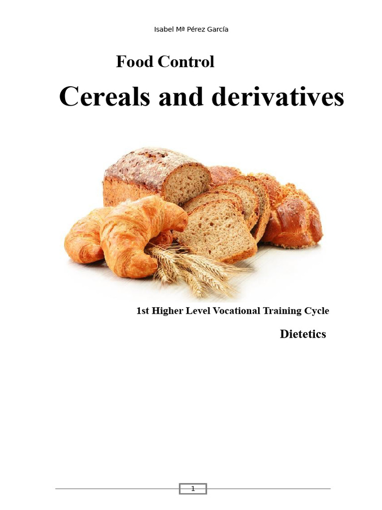 Cereal Processing and Quality Control Guide | PDF | Flour | Bran