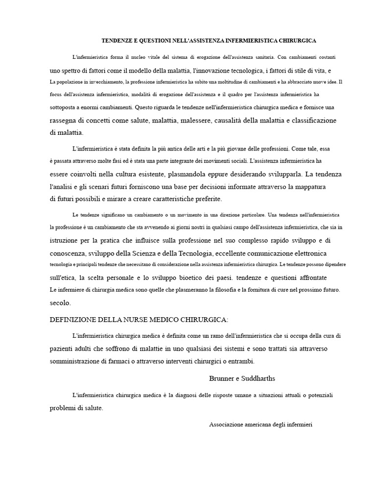 Tendenze e Questioni in MSN | PDF