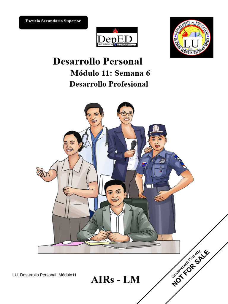 Planificación de Carrera y Desarrollo Personal | PDF | Autoeficacia ...