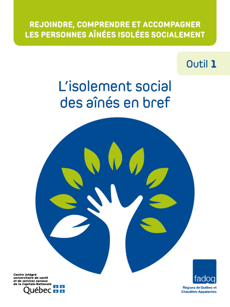 Comprendre Et Agir L Isolement Cours | PDF | Solitude | Dépression ...