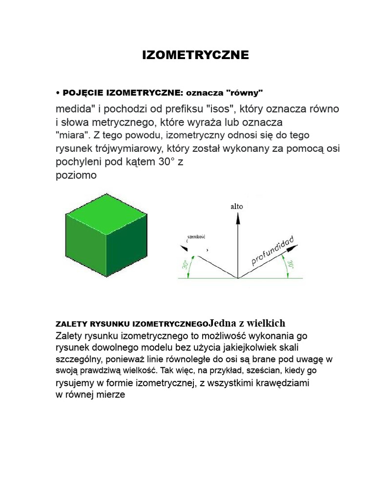IZOMETRYCZNE | PDF