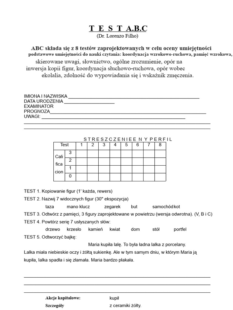 Test ABC | PDF