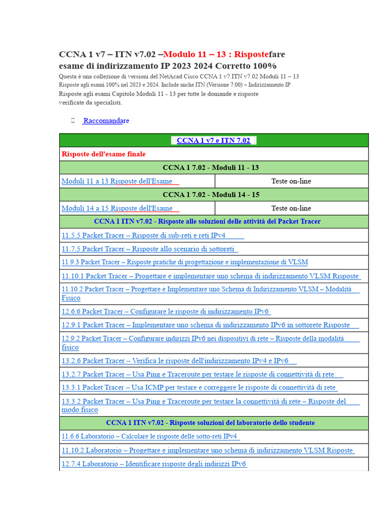 Modulo 11 A 13 | PDF