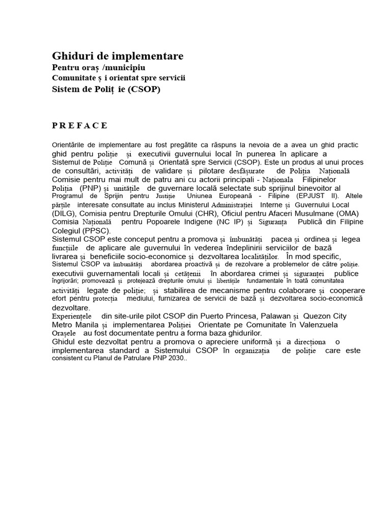 Manual Csop | PDF