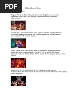Types of Theaters Explained | PDF | Theatre | Play (Theatre)