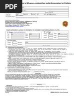 SAPS 271 Firearm License Application Checklist | PDF