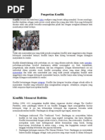 Makalah Konflik Dan Negosiasi